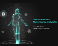 Lade das Bild in den Galerie-Viewer, Software Quanten Resonanz Magnetischer Analysator Version 2021 plus (Cloud) Deutsch
